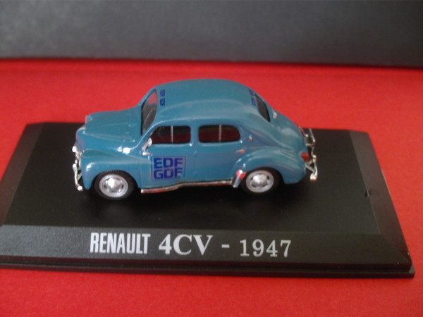 renault 4cv miniature